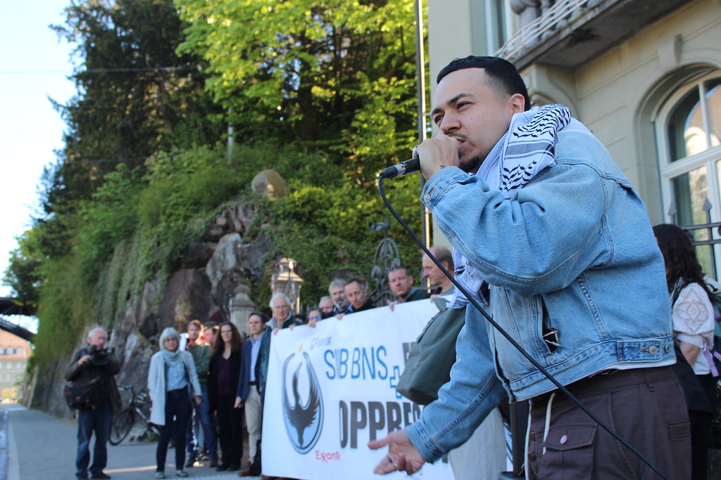 Communiqué de presse pour l’action devant l’assemblée générale de la BNS